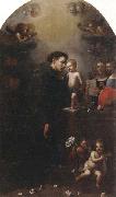 unknow artist A vision of saint anthony of padua china oil painting reproduction